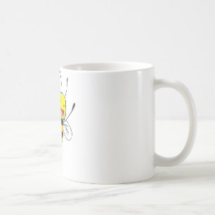 Kundenspezifische Shirts: Glückliche Bienen-Shirt Kaffeetasse