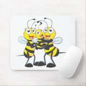 Kundenspezifische Shirts: Glückliche Mousepad (Mit Mouse)