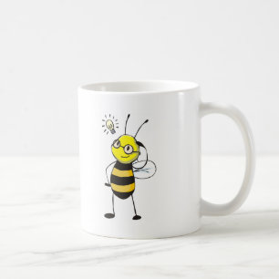 Kundenspezifische Shirts: Ideen-Bienen-Shirts Kaffeetasse