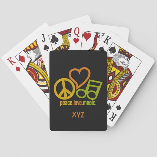 Kundenspezifische Spielkarten der (Rückseite)