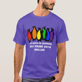 Kundenspezifische Stadt-Gay T-Shirt