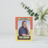 Kundenspezifische Straßenfahrzeuge, Fun Gastgesche Telefonnummerkarte (Stehend Vorderseite)