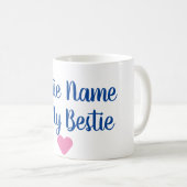 Kundenspezifische Tante Is My Bestie Mug Kaffeetasse (VorderseiteRechts)