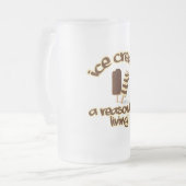 Kundenspezifische Tasse der Eiscreme - wählen Sie (Vorderseite Links)