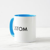 Kundenspezifische Tasse des Wecker-11oz - (Vorderseite Links)