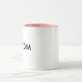 Kundenspezifische Tasse des Wecker-11oz - ROSA (Zentrum)