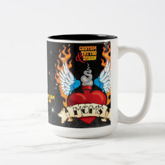 Kundenspezifische TASSE die Tätowierung der MAMA