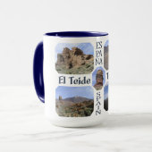 Kundenspezifische Tasse EL Teide - wählen Sie Art, (Vorderseite Links)