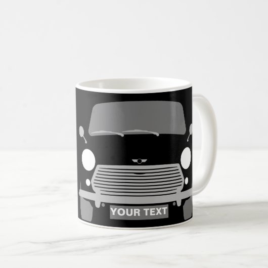 kundenspezifische Tasse für Kleinwagen (VorderseiteRechts)