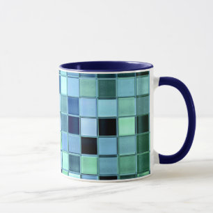 Kundenspezifische Tasse SeaGlass Fliese in den