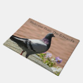 Kundenspezifische Tauben-Fußmatte Fußmatte (Schrägansicht)