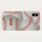 Kundenspezifische Telefon-Hüllen des Baseballs Case-Mate iPhone Hülle (Rückseite (Horizontal))