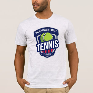 Kundenspezifische Tennislogos T-Shirt