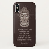 Kundenspezifische Text Buddha-Zitattelefon-Hüllen Case-Mate iPhone Hülle (Rückseite)