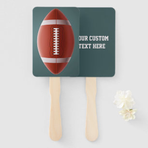 Kundenspezifische Text FUSSBALL-Handfans Fächer