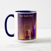 Kundenspezifische Text New- York Tasse (Links)