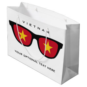 Kundenspezifische Text- u. Farbgeschenktasche der Große Geschenktüte