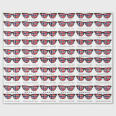 Kundenspezifische Text- u. Farbgeschenkverpackung Geschenkpapier (Flach)