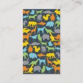 Kundenspezifische Tiermamakarte Telefonnummerkarte (Rückseite)