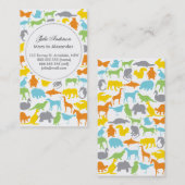 Kundenspezifische Tiermamakarte Telefonnummerkarte (Vorne/Hinten)