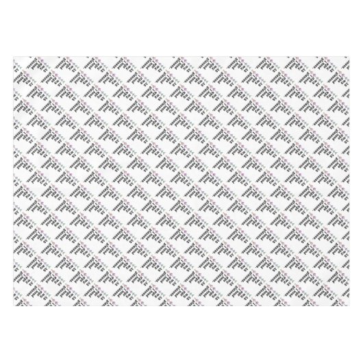 KUNDENSPEZIFISCHE TISCHDECKE - an meinem Alter (Vorderseite (Horizontal))