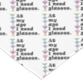 KUNDENSPEZIFISCHE TISCHDECKE - an meinem Alter (Schrägansicht)