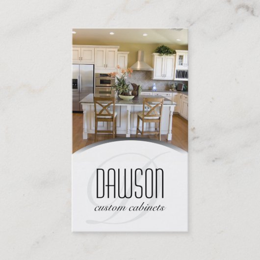 Kundenspezifische Tischlers-Visitenkarte Visitenkarte (Vorderseite)