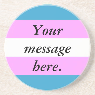 Kundenspezifische Transport-Flagge Untersetzer