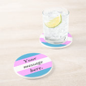 Kundenspezifische Transport-Flagge Untersetzer (Seite)