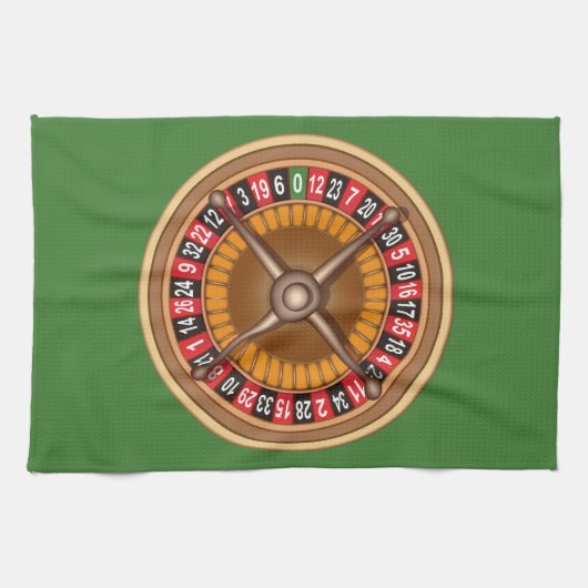 Kundenspezifische Tücher des Roulette-Rades Hand (Horizontal)