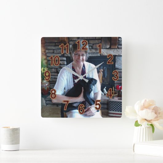 Kundenspezifische Uhr mit Bildern (Zuhause)