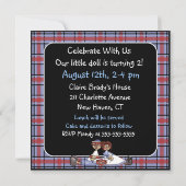 Kundenspezifische und andy-Einladung Einladung (Rückseite)