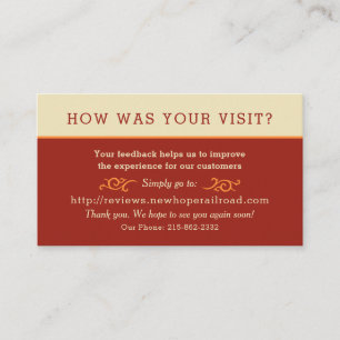 Kundenspezifische Unternehmensübersicht Visitenkarte