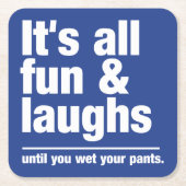 Kundenspezifische Untersetzer des SPASSES u. des (Vorderseite)