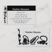 Kundenspezifische Vakuum Reparatur Vertrieb Instan Visitenkarte (Vorne/Hinten)