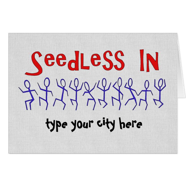 Kundenspezifische Vasectomy-Feier (Vorderseite (Horizontal))