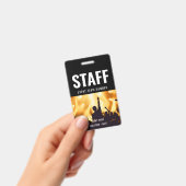 Kundenspezifische Veranstaltung oder Konzertname d Ausweis (Handheld)