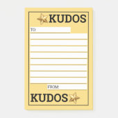 Kundenspezifische Verlobung - Mitarbeitererkennung Post-it Klebezettel (Vorderseite)