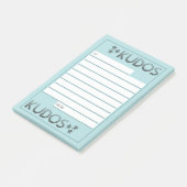 Kundenspezifische Verlobung - Mitarbeitererkennung Post-it Klebezettel (angewinkelt)