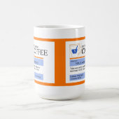 Kundenspezifische Verordnungs-Kaffee-Tasse Kaffeetasse (Mittel)