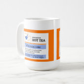 Kundenspezifische Verordnungs-Tee-Tasse Kaffeetasse (Vorderseite Links)