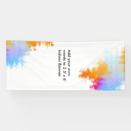 Kundenspezifische vertikale Innenfahne mit Grenze Banner