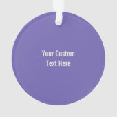 Kundenspezifische Verzierung der PSYCHOLOGIE Ornament (Rückseite)