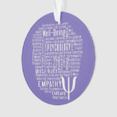 Kundenspezifische Verzierung der PSYCHOLOGIE Ornament (Vorderseite)