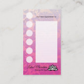 Kundenspezifische Visitenkarte (Rückseite)