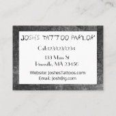 Kundenspezifische Visitenkarte (Rückseite)