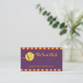 Kundenspezifische Visitenkarte (Stehend Vorderseite)