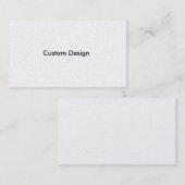 Kundenspezifische Visitenkarte (Vorne/Hinten)