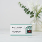 Kundenspezifische Visitenkarte (Stehend Vorderseite)