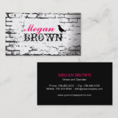 KUNDENSPEZIFISCHE VISITENKARTE (Vorne/Hinten)